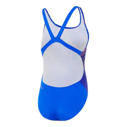 Speedo Girls Powerstrike Leaderback One Piece