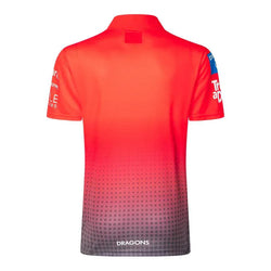 St George Dragons 2025 Mens Media Polo - SPORTFIRST HERVEY BAY