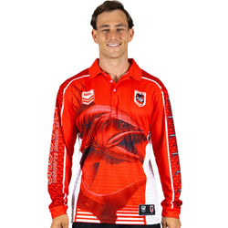 St George Dragons Barracuda Fishing Shirt - SPORTFIRST HERVEY BAY