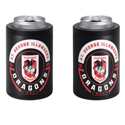 St George Dragons Insulated Can Cooler - SPORTFIRST HERVEY BAY