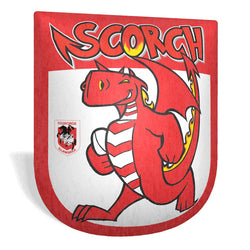 St George Dragons Mascot Cushion - SPORTFIRST HERVEY BAY