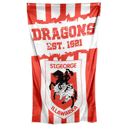 St George Illawarra Dragons Cape Flag - SPORTFIRST HERVEY BAY