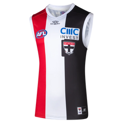 St Kilda 2025 Mens Home Guernsey - SPORTFIRST HERVEY BAY