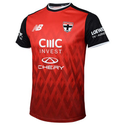 St Kilda 2025 Mens Player Training Tee - SPORTFIRST HERVEY BAY