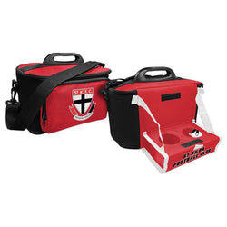 St Kilda Saints Cooler Bag with Tray - SPORTFIRST HERVEY BAY
