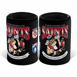 St Kilda Saints Retro Can Cooler - SPORTFIRST HERVEY BAY