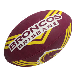 Steeden Brisbane Broncos NRL Supporter Football - SPORTFIRST HERVEY BAY