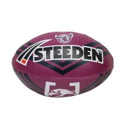 Steeden Manly Warringah Sea Eagles Supporter Sponge Football - SPORTFIRST HERVEY BAY