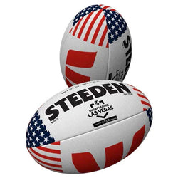 Steeden NRL Las Vegas 2024 Replica Football - SPORTFIRST HERVEY BAY