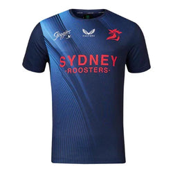 Sydney Roosters 2024 Mens Warm Up Tee - SPORTFIRST HERVEY BAY
