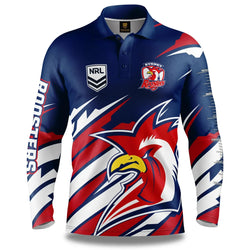 Sydney Roosters Ignition Fishing Shirt - SPORTFIRST HERVEY BAY