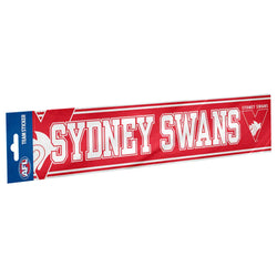 Sydney Swans Bumper Sticker - SPORTFIRST HERVEY BAY