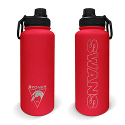 Sydney Swans Stainless Steel Drink Bottle - SPORTFIRST HERVEY BAY