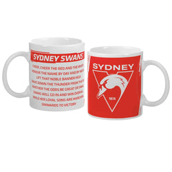 Sydney Swans Team Song Ceramic Mug - SPORTFIRST HERVEY BAY