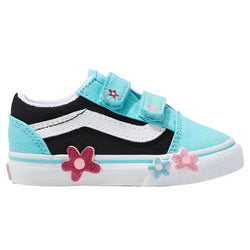 Vans Old Skool V Flower Toddler Shoe - SPORTFIRST HERVEY BAY