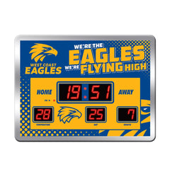 West Coast Eagles LED Scoreboard Clock - SPORTFIRST HERVEY BAY