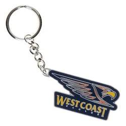 West Coast Eagles Logo Keyring - SPORTFIRST HERVEY BAY