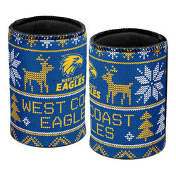 West Coast Eagles Xmas Can Cooler - SPORTFIRST HERVEY BAY