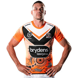West Tigers 2024 Mens Indigenous Replica Jersey - SPORTFIRST HERVEY BAY