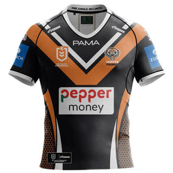 West Tigers 2025 Mens Home Jersey - SPORTFIRST HERVEY BAY