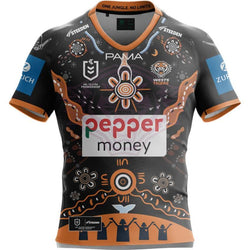 West Tigers 2025 Mens Indigenous Jersey - SPORTFIRST HERVEY BAY