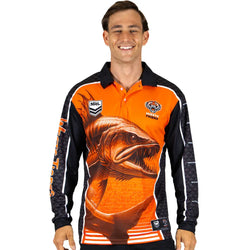 West Tigers Barracuda Fishing Shirt - SPORTFIRST HERVEY BAY