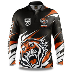 West Tigers Ignition Fishing Shirt - SPORTFIRST HERVEY BAY