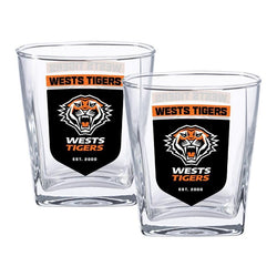 West Tigers Spirit Glasses - SPORTFIRST HERVEY BAY