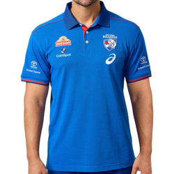 Western Bulldogs 2025 Mens Media Polo - SPORTFIRST HERVEY BAY