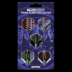 Winmau Pro Design Prism Various Players Flight Collection - SPORTFIRST HERVEY BAY