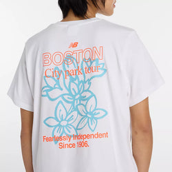 New Balance Womens Boston City Run Tee