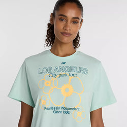 New Balance Womens LA City Run Tee
