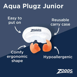 Zoggs Aqua Ear Plugz Junior - SPORTFIRST HERVEY BAY