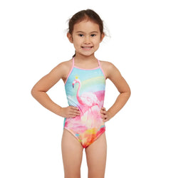 Zoggs Girls Crossback One Piece - SPORTFIRST HERVEY BAY
