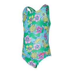 Zoggs Girls Turtles Actionback One Piece - SPORTFIRST HERVEY BAY
