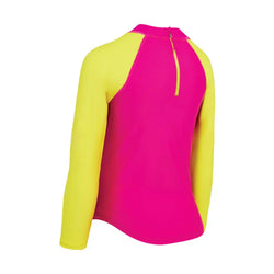 Zoggs Long Sleeve Zip Sun Top Kids - SPORTFIRST HERVEY BAY