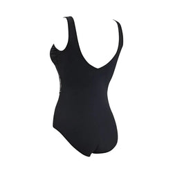 Zoggs Virtual Skin Print Wrap Front One Piece - SPORTFIRST HERVEY BAY