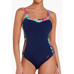 Zoggs Womens Ankor Clipback Ecolast+ One Piece - SPORTFIRST HERVEY BAY