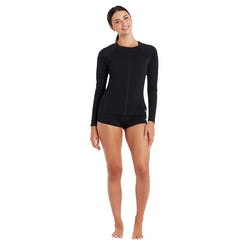 Zoggs Womens Long Sleeve Zip Sun Top - SPORTFIRST HERVEY BAY