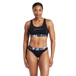 Zoggs Womens Marble Actionback 2 Piece - SPORTFIRST HERVEY BAY