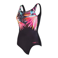 Zoggs Womens Scoopback (Foam Cups) One Piece - SPORTFIRST HERVEY BAY