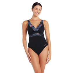 Zoggs Womens Squareback One Piece - SPORTFIRST HERVEY BAY