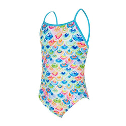 Zoggs Yaroomba Floral Girls One Piece - SPORTFIRST HERVEY BAY