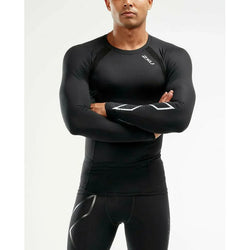 2XU Mens Core Compression Long Sleeve Top - SPORTFIRST HERVEY BAY