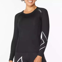 2XU Womens Core Compression Long Sleeve Top - SPORTFIRST HERVEY BAY