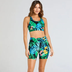 Abi and Joseph Run Swim Active Dual Pocket Mid-Thigh Tight - SPORTFIRST HERVEY BAY