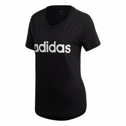 Adidas Essentials Linear Womens Tee - SPORTFIRST HERVEY BAY