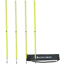 Alpha Gear Agility Poles (4 Pack) - SPORTFIRST HERVEY BAY