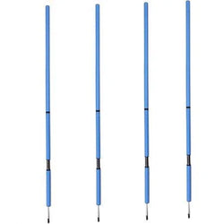 Alpha Gear Spring Agility Poles 4 Pack Blue - SPORTFIRST HERVEY BAY
