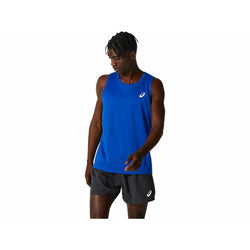 Asics Silver Mens Singlet - SPORTFIRST HERVEY BAY